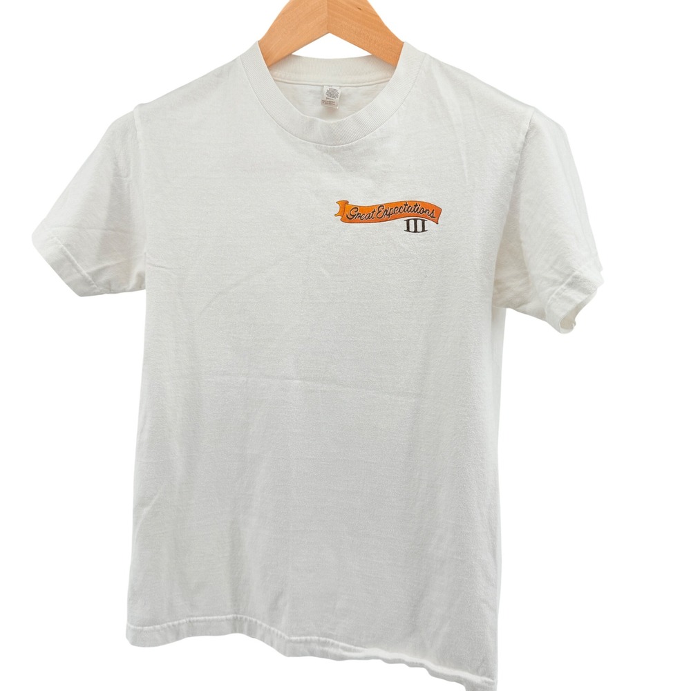 Great Expectations III‎ Top Fuel Dragster T Shirt White Size S Racing Graphic